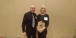 Cindy Casey receives award