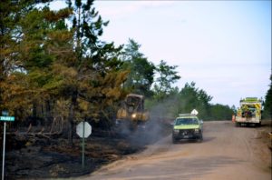 Germann Road Fire Photo