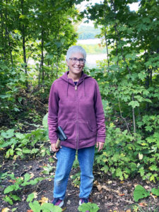 Andrea Billings, of Oneida County, spends several days each year as a volunteer pulling invasive species out of state and county parks and natural areas.