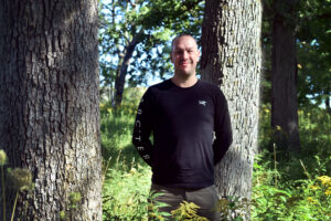 Photo of Mike Hillstrom, who became the Wisconsin Department of Natural Resources Invasive Forest Pest Coordinator on Sept. 9, 2024.